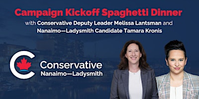 Immagine principale di Spaghetti Dinner and Campaign Kickoff with Melissa Lantsman 