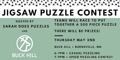 Primaire afbeelding van Buck Hill Jigsaw Puzzle Contest