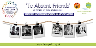 To Absent Friends at Anjuna Lounge primary image