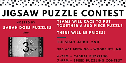 Hauptbild für 3rd Act Craft Brewery Jigsaw Puzzle Contest