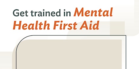 Blended Virtual – Adult Mental Health First Aid (MHFA) (Split into 2 days)