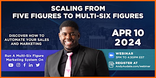 Imagen principal de Scaling from Five Figures to Multi-Six Figures