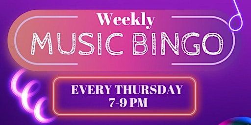 Thursday Music Bingo at Halo Lounge Noda primary image