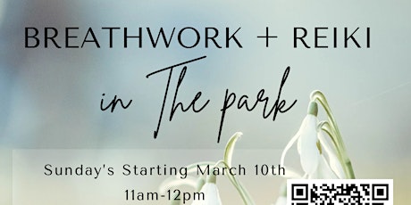 Breathwork + Reiki IN THE PARK :)