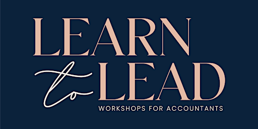 Lead To Lead Coaching Workshops for Accountants primary image