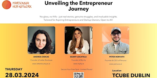 Image principale de Unveiling the Entrepreneur Journey