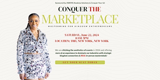 Conquer the Marketplace NYC  primärbild
