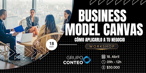 Imagem principal do evento Workshop: Business model canvas: cómo aplicarlo a tu negocio