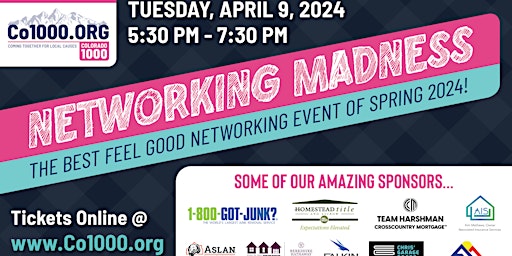 Networking Madness-The Big Giveaway, Spring 2024! primary image