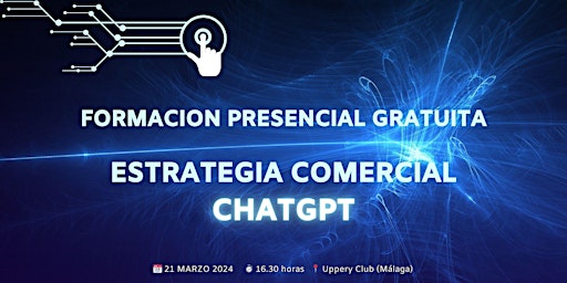 Immagine principale di Formación presencial gratuita. Estrategia comercial con ChatGPT 
