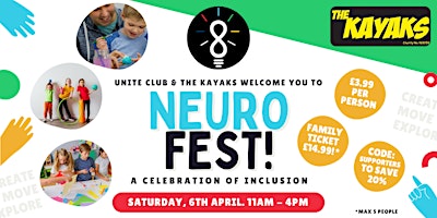 Neurofest 2024 - Presented by Unite Club & KAYAKS primary image