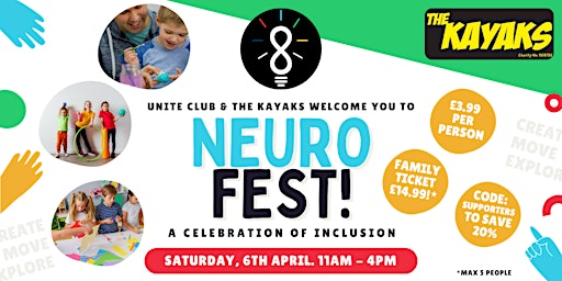 Hauptbild für Neurofest 2024 - Presented by Unite Club & KAYAKS