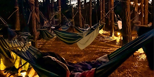 Imagem principal do evento Moonlit Meditation and Sound Bath in Pine Forest Hammocks