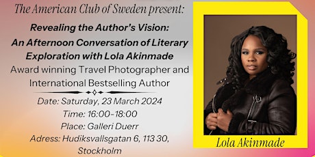 Revealing the Author's Vision with Lola Akinmade  primärbild