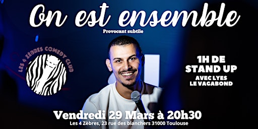 Primaire afbeelding van Stand up - Lyes le vagabond - One man show