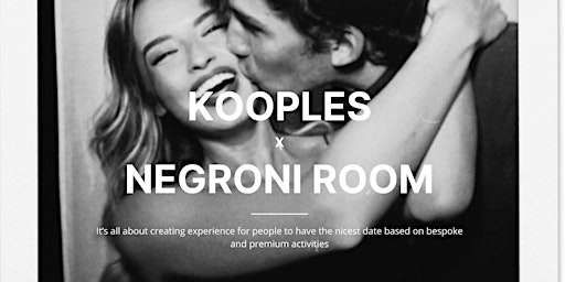 Primaire afbeelding van Kooples x Negroni Room - Date Your Crush