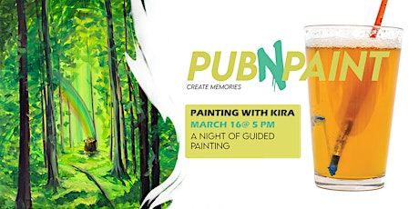 Rooster St Patty’s Day Paint Night with PubNPaint March 16 primary image