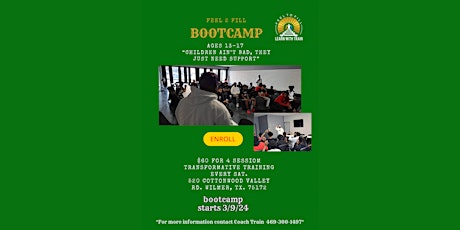 Feel To Fill Bootcamp For Teens
