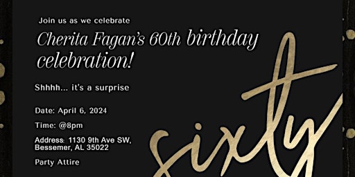 Imagen principal de Cherita Fagan’s 60th Birthday Party