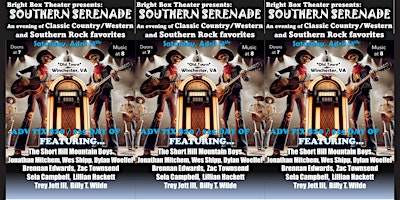 Southern Serenade: An Evening of Classic Country & Southern Rock favorites