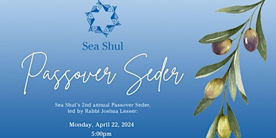 Hauptbild für Sea Shul Passover Seder