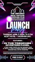 Primaire afbeelding van The Ontario Real Estate Investors Club LAUNCH PARTY