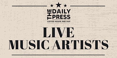 Imagem principal do evento NYC LIVE MUSIC - The Daily Press, Coffee House and Bar