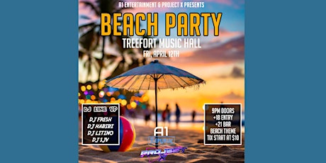 Imagem principal de BEACH PARTY  feat. DJ Fresh, DJ Habibi, DJ Litino, DJ SVG