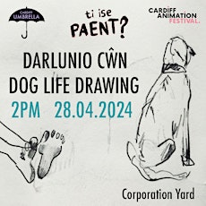Dog Life Drawing with Ti Ise Paent