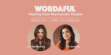 WORDAFUL Live Presents: Dr. Ramani, Narcissistic Relationship Expert primary image