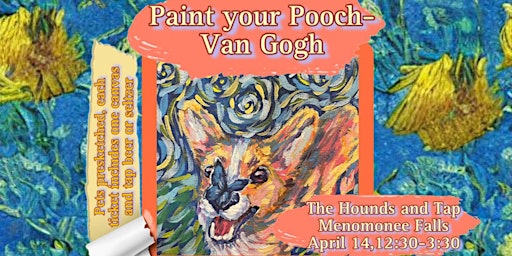 Imagem principal de Paint Your Pooch- Van Gogh