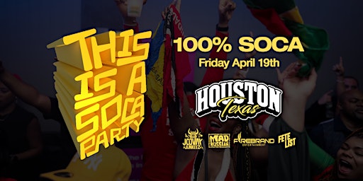 Imagen principal de This is a SOCA Party Houston