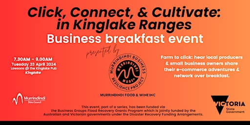 Primaire afbeelding van Click, Connect, & Cultivate:  in Kinglake Ranges