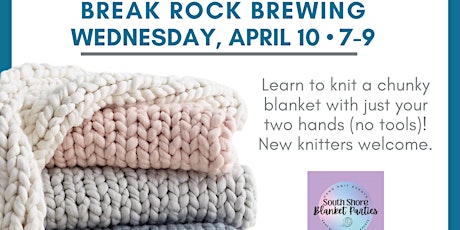 Primaire afbeelding van Chunky Knit Blanket Party - Break Rock 4/10