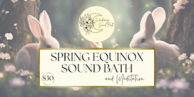 Spring Equinox Sound Bath + Guided Meditation in Payson primary image