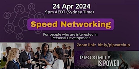 Speed Networking Night - For people who are into Personal Development