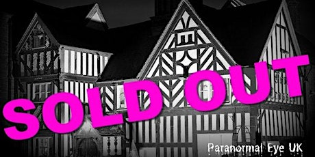 SOLD OUT Four Crosses Cannock Option sleepover Ghost Hunt Paranormal Eye UK