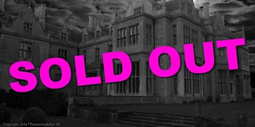 Primaire afbeelding van SOLD OUT Revesby Abbey Lincolnshire   Ghost Hunt Paranormal Eye UK