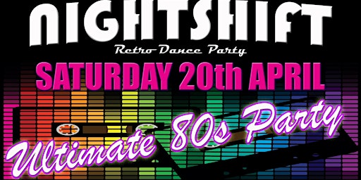 Primaire afbeelding van Ultimate 80s Retro Party - Harbour Cruise - Boat Party
