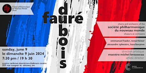 Fauré and Dubois in the last century / Fauré et Dubois au siècle dernier primary image