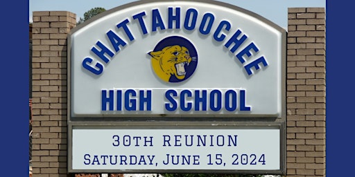 Primaire afbeelding van Class of 1994 High School Reunion - Chattahoochee High School