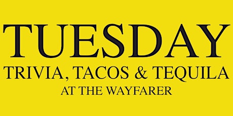 Ryan's Trivia Sucks : Tuesday Trivia and Tacos