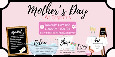 Imagem principal do evento Mother’s Day Brunch at Joseph’s
