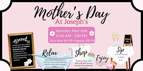 Mother’s Day Brunch at Joseph’s