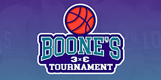 Primaire afbeelding van Boone's 3rd Annual 3-on-3 Basketball Tournament