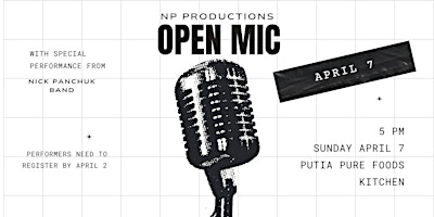 Imagen principal de Open Mic Showcase