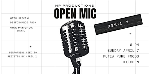 Hauptbild für Open Mic Showcase