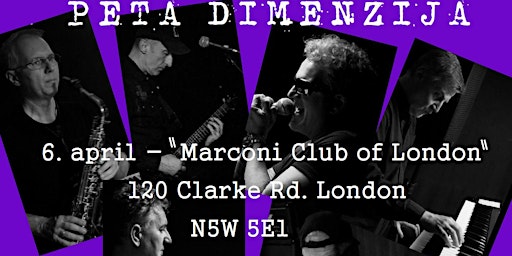 Hauptbild für Prolecna Turneja Pete Dimenzije -London Ontario