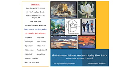 Passionate Painters Art Group Spring Show & Sale