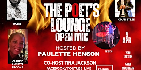 The Poet's Lounge with Paulette Henson & Co- Host Tina Jackson
